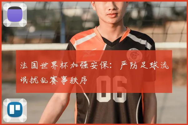 法国世界杯加强安保:严防足球流氓扰乱赛事秩序