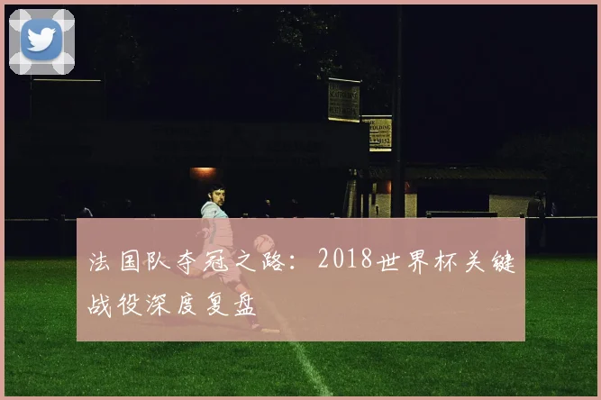法国队夺冠之路：2018世界杯关键战役深度复盘