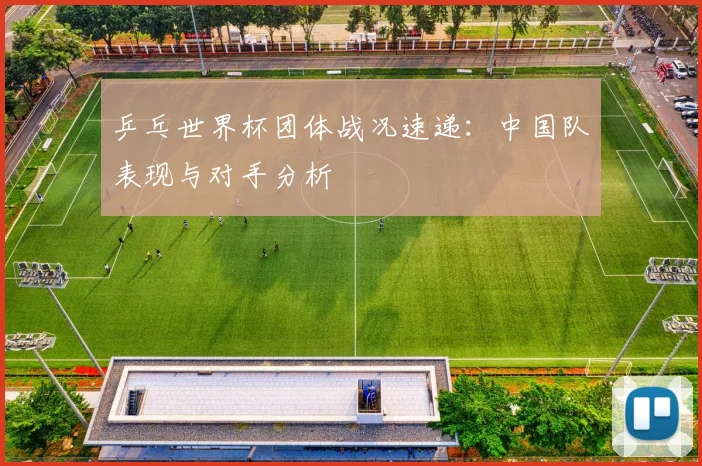 乒乓世界杯团体战况速递：中国队表现与对手分析
